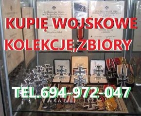 Kupię wojskowe stare kolekcje,zbiory,militaria kontakt 694972047 Kupię wojskowe stare kolekcje,zbiory,militaria kontakt 694972047