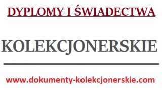 Legalne Świadectwo szkoły średniej z maturą + wpis Legalne Świadectwo szkoły średniej z maturą + wpis