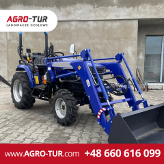 ŁADOWACZ do traktora ogrodniczego do mini traktorka Farmtrac z samopoz ŁADOWACZ do traktora ogrodniczego do mini traktorka Farmtrac z samopoz