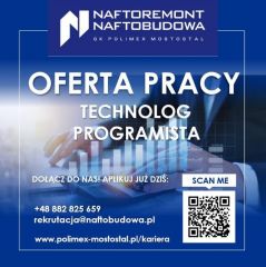 Technolog Programista - Jedlicze Technolog Programista - Jedlicze