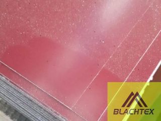 Blacha płaska - CZERWONA - 200 x 125 cm - od ręki Blacha płaska - CZERWONA - 200 x 125 cm - od ręki