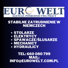 Niemcy Elektryk budowlany Niemcy Elektryk budowlany