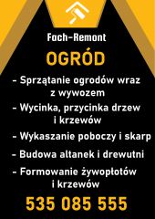 Fach Remont, usługi ogrodowe, remontowe, budowlane Fach Remont, usługi ogrodowe, remontowe, budowlane