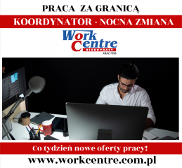 Koordynator pracowników - nocna zmiana Oferta pracy w Holandii Koordynator pracowników - nocna zmiana Oferta pracy w Holandii