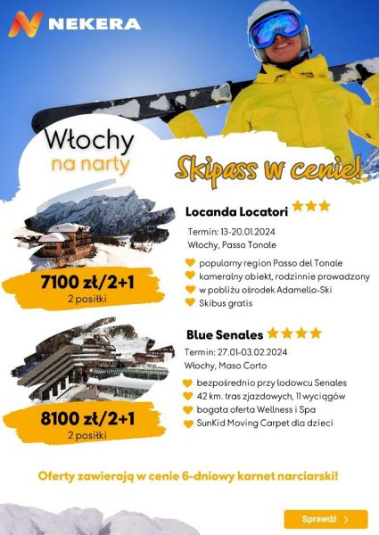Włochy narty śnieg zabawa ...Wagabunda poleca i zaprasza! - zdjęcie 1