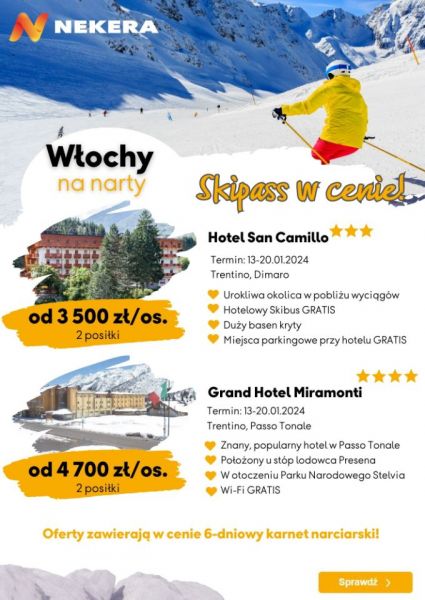 Dolce Vita na stoku! sprawdź narty ze skipassem W CENIE ! - zdjęcie 1
