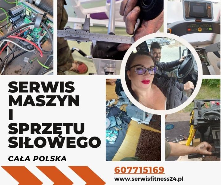 Serwis, przegląd, konserwacja, regeneracja, montaż sprzętów fitness - zdjęcie 1