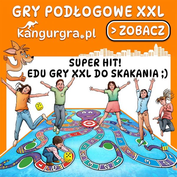 wielkie gry planszowe do skakania dla DZIECI od KangurGra.pl - zdjęcie 2