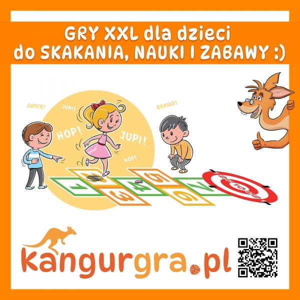 wielkie gry planszowe do skakania dla DZIECI od KangurGra.pl - zdjęcie 4