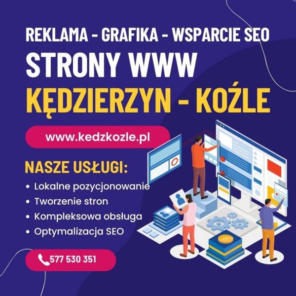 Strony internetowe Kędzierzyn-Koźle, cała Polska, Faktura - zdjęcie 1