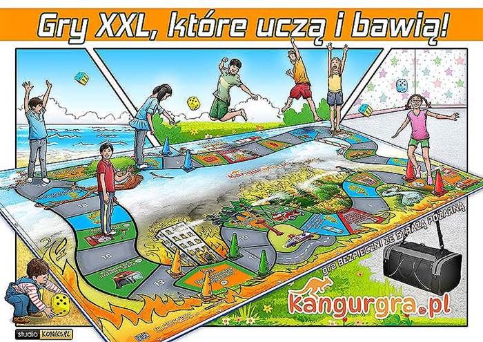 Dzieci bezpieczne gry xxl dla dzieci do nauki i zabawy kangurgra.pl - zdjęcie 2