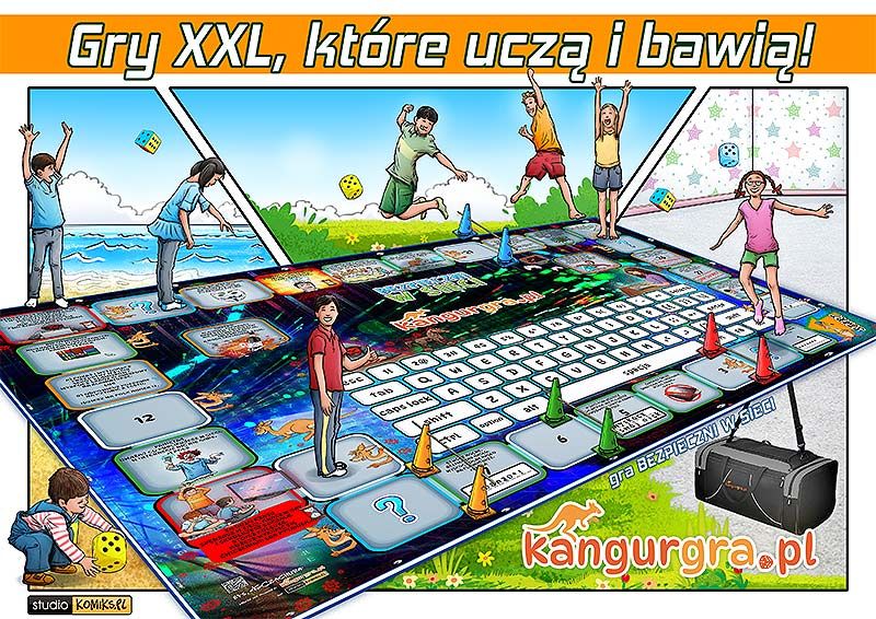 Dzieci bezpieczne gry xxl dla dzieci do nauki i zabawy kangurgra.pl - zdjęcie 3