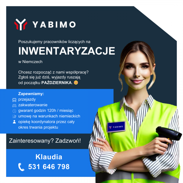 Pracownik inwentaryzacji Niemcy - zdjęcie 1