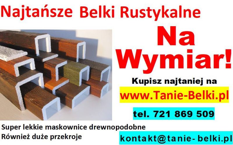 tanie belki rustykalne Na Wymiar maskownice   - zdjęcie 2