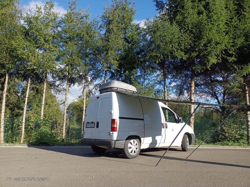 Mini Kamper Fiat Scudo gotowy do podróży - zdjęcie 1