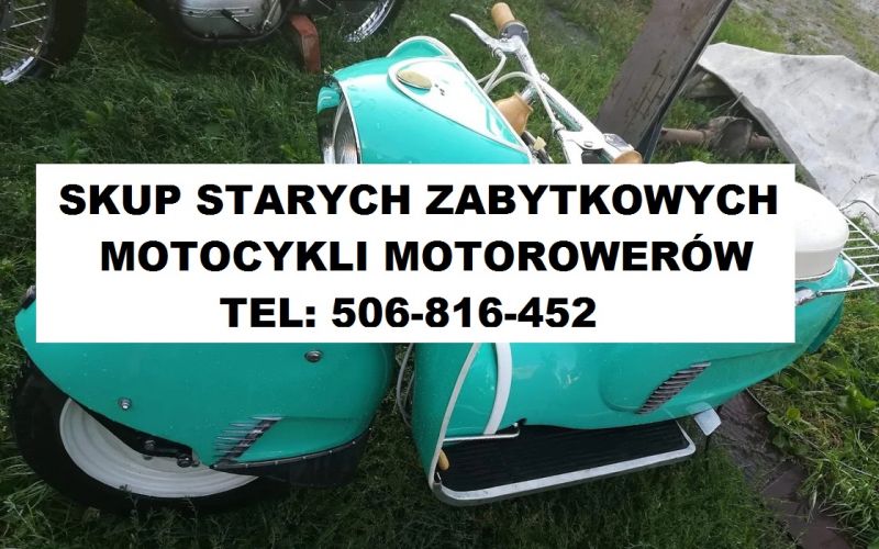 Kupię stare zabytkowe motocykle motorowery motory - zdjęcie 1