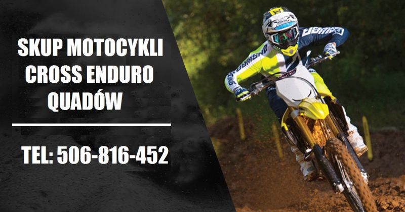 Skup motocykli cross crossów enduro quadów atv buggy  - zdjęcie 1