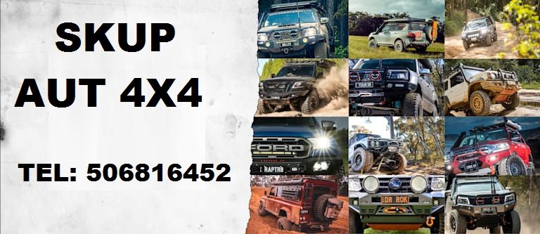 Skup samochodów terenowych 4x4 terenowe terenowy offroad suv - zdjęcie 1