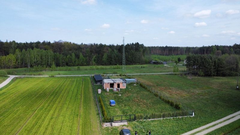 Rozpoczęta budowa domu na 22 a działce, Machowa - zdjęcie 1