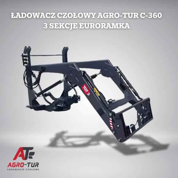 c-360 / 330 /mf/zetor/ T-25 ładowacz czołowy agro tur - zdjęcie 1