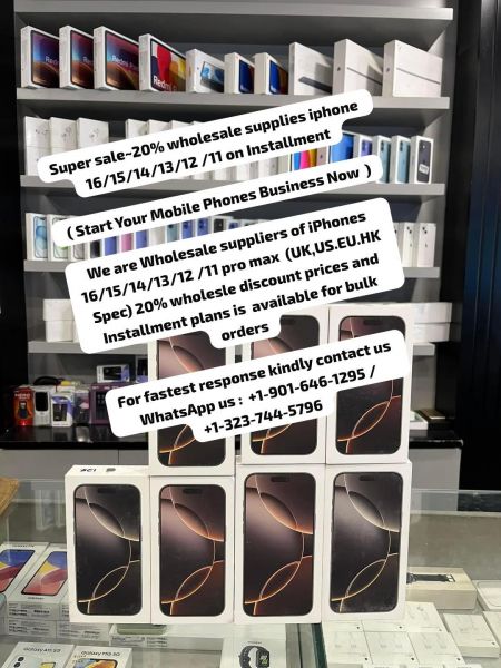 Sales promo : 20% Discount on Installment Wholesale  iPhones 16/ 15 /1 - zdjęcie 1