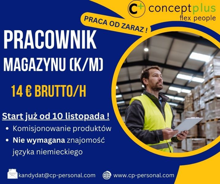 Komisjoner/Pracownik magazynu (k/m) – Niemcy - zdjęcie 1