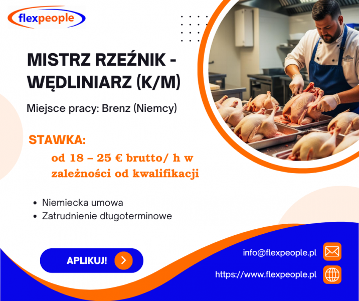 Mistrz rzeźnik – wędliniarz (k/m) - Niemcy - zdjęcie 1