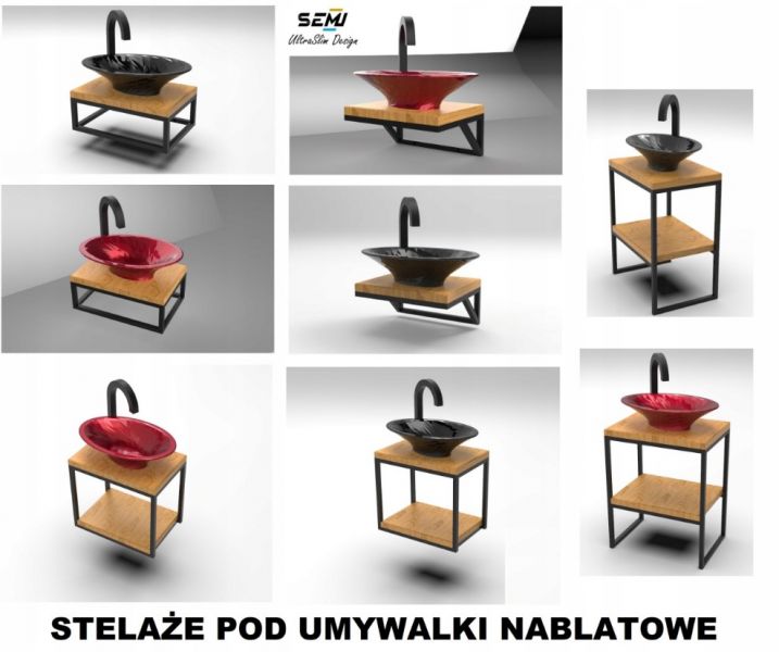 Stelaż stalowy pod akwarium mocny na wymiar - zdjęcie 10