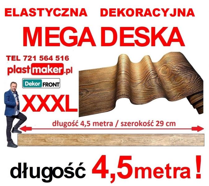 belki rustykalne sufitowe maskownice NA WYMIAR drewna fake wood  - zdjęcie 3