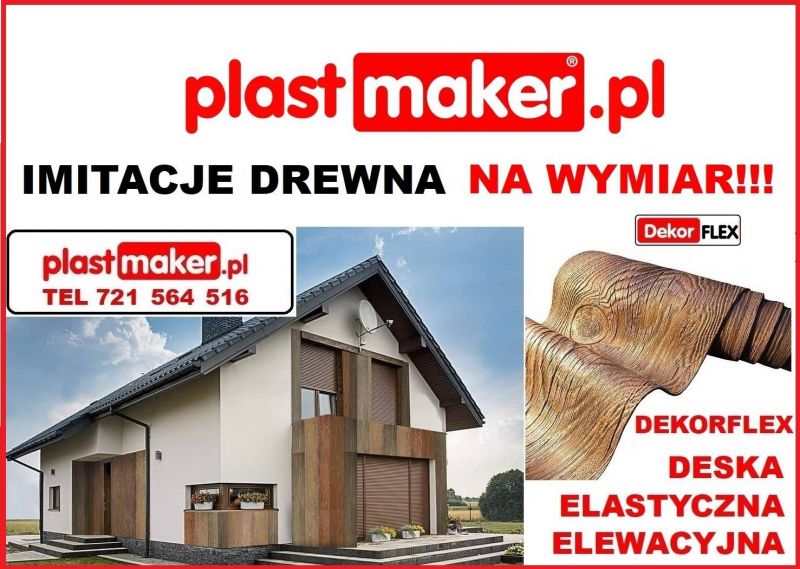 belki rustykalne sufitowe maskownice NA WYMIAR drewna fake wood  - zdjęcie 4