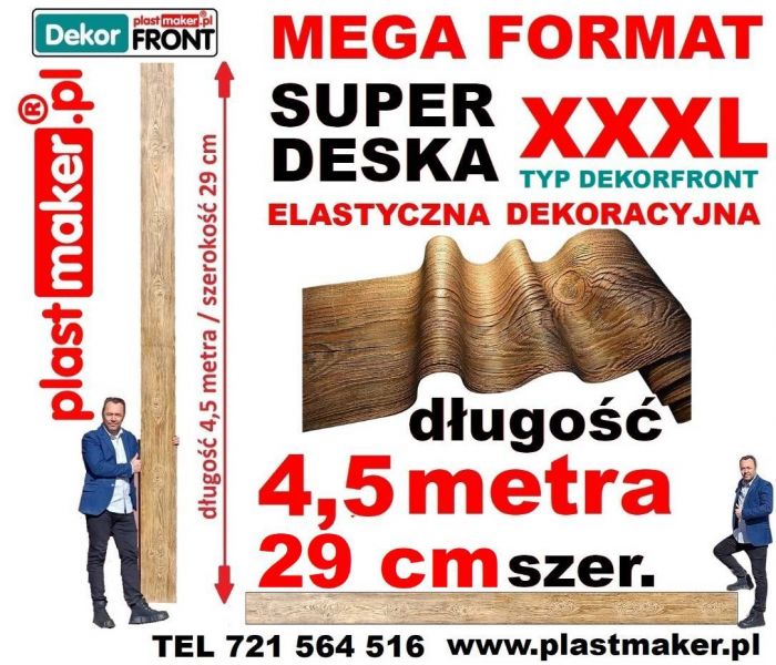 NOWOŚĆ - Elastyczna luksusowa elastyczna deska MEGA FORMAT  - zdjęcie 2