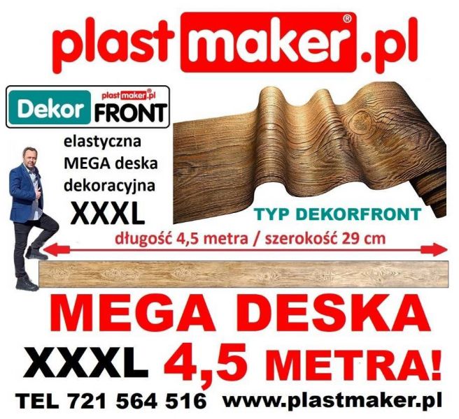 NOWOŚĆ - Elastyczna luksusowa elastyczna deska MEGA FORMAT  - zdjęcie 3