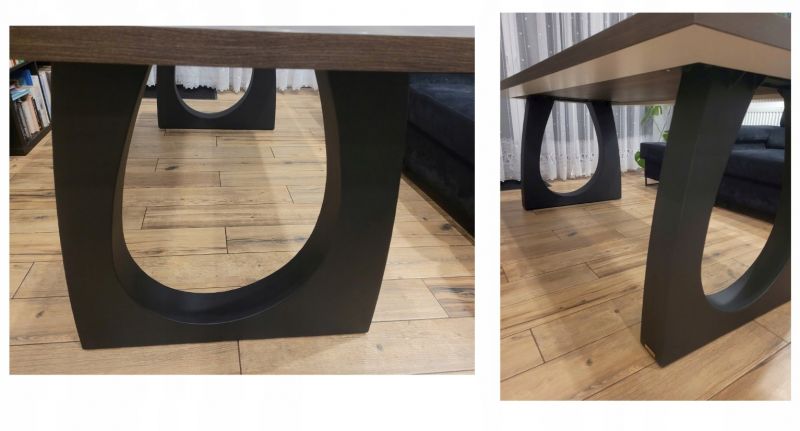 Nogi do stołu 3D blat pająk rama biurka stolik glamour noga biuro mebl - zdjęcie 10