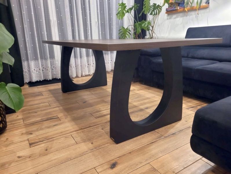 Nogi do stołu 3D blat pająk rama biurka stolik glamour noga biuro mebl - zdjęcie 9