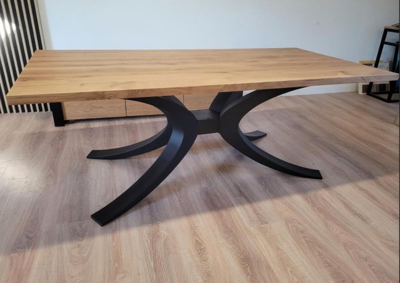Nogi do stołu 3D blat pająk rama biurka stolik glamour noga biuro mebl - zdjęcie 6