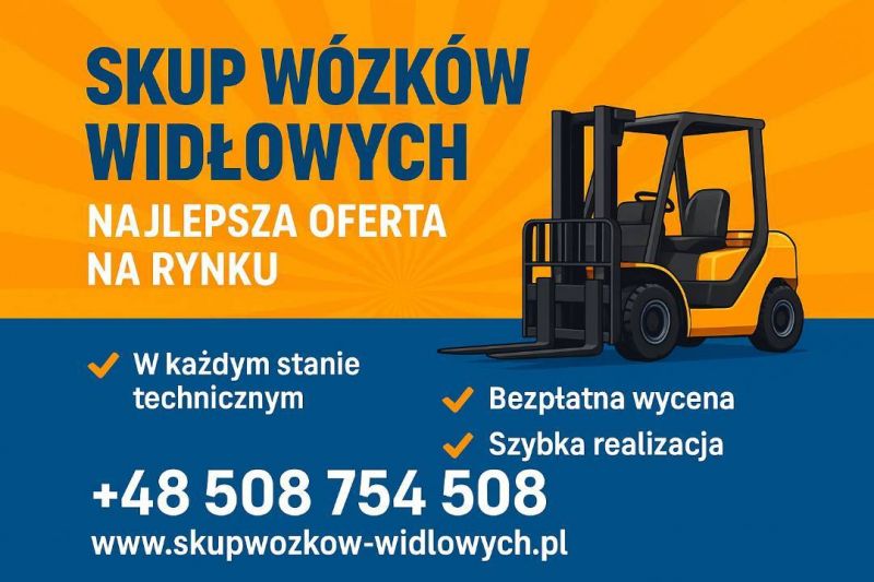Kupię wózek widłowy używany Rzeszów /Całe Podkarpackie - zdjęcie 1