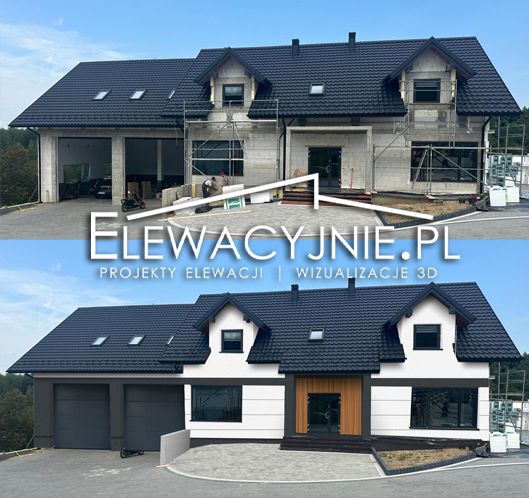 Wizualizacje elewacji - zobacz efekt zanim powstanie - zdjęcie 1