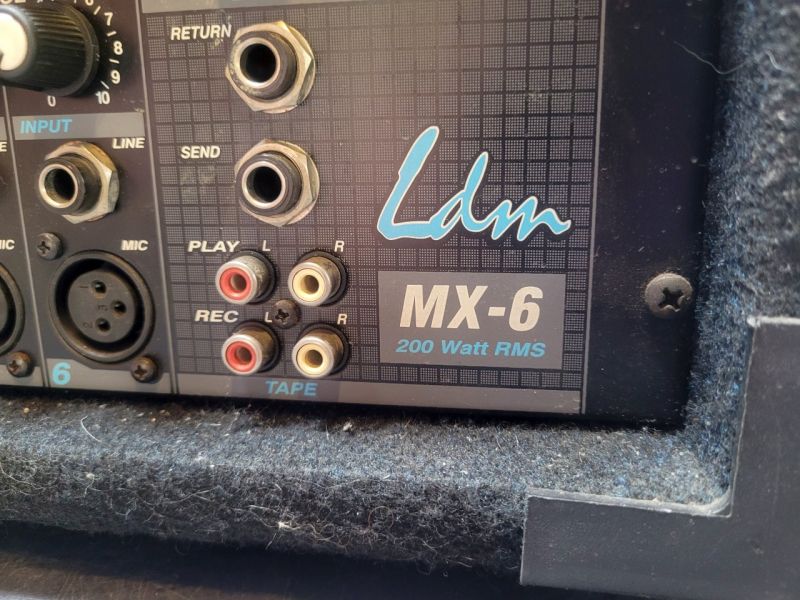 Wzmacniacz LDM MX-6 200W rms - zdjęcie 2