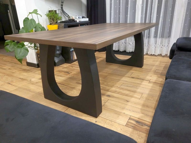 Blat 200x100cm z płyty laminowanej grubość 3,5cm, stan idealny - zdjęcie 5