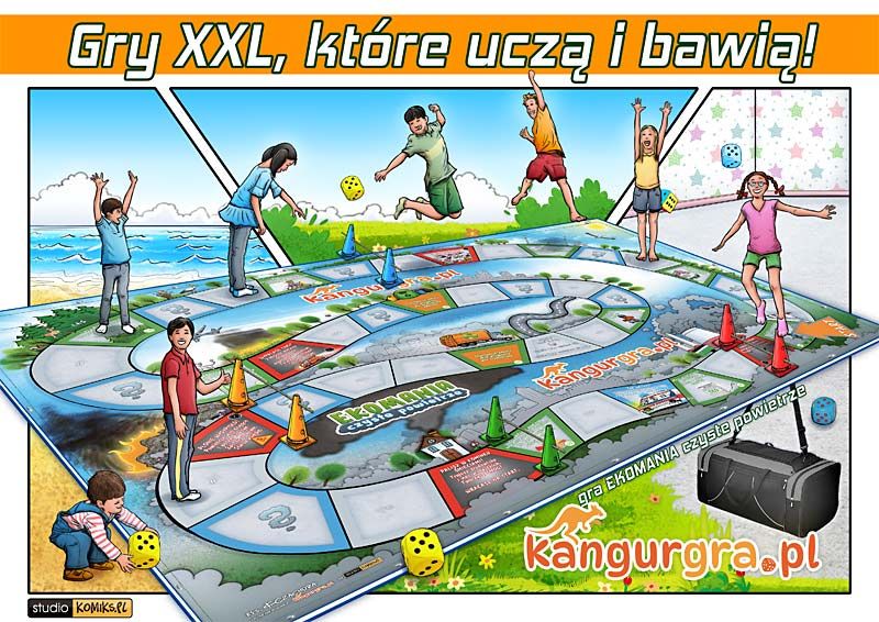 EKO GRY XXL dla dzieci OZE - czyste powietrze, energia, woda   - zdjęcie 9