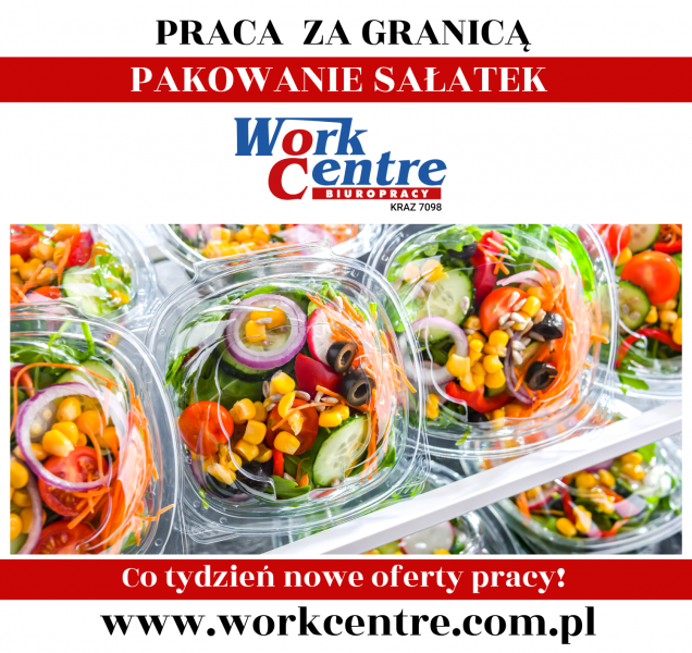 Pakowanie sałatek Oferta pracy w Holandii - zdjęcie 1