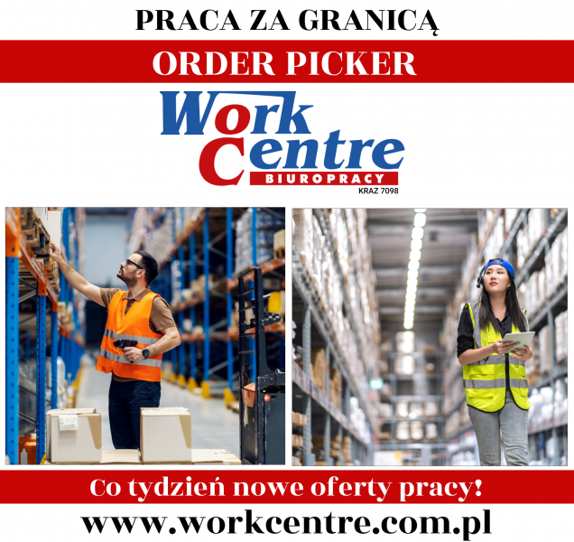 Order picker Oferta pracy w Holandii - zdjęcie 1