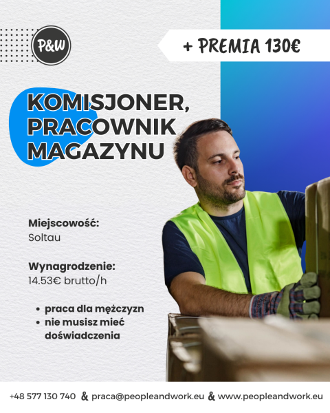 Praca na magazynie w Niemczech OD ZARAZ - zdjęcie 1