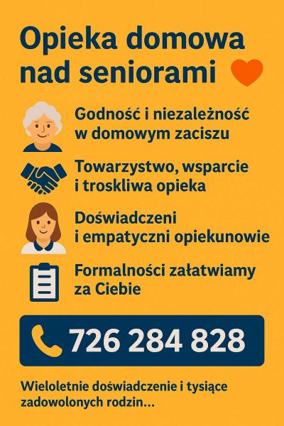 Opieka domowa nad seniorami Rzeszów całodobowe wsparcie  - zdjęcie 1