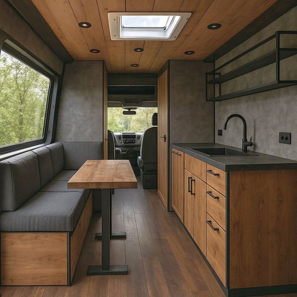 Wyposażenie meble do kampera na wymiar - Camper furniture - zdjęcie 2