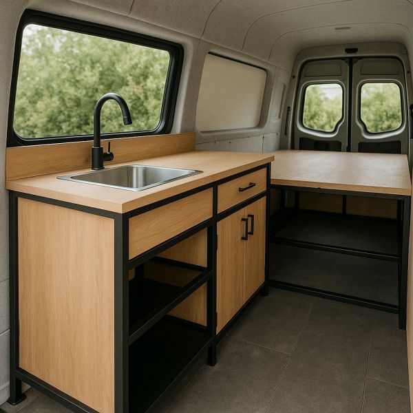 Wyposażenie meble do kampera na wymiar - Camper furniture - zdjęcie 6