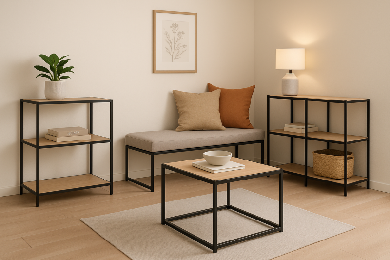 Zabudowa mikro apartamentów meble na wymiar projekt 3D - zdjęcie 5
