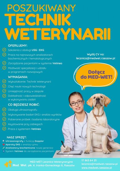 Technik Weterynarii, Rzeszów, Med-Wet - zdjęcie 1